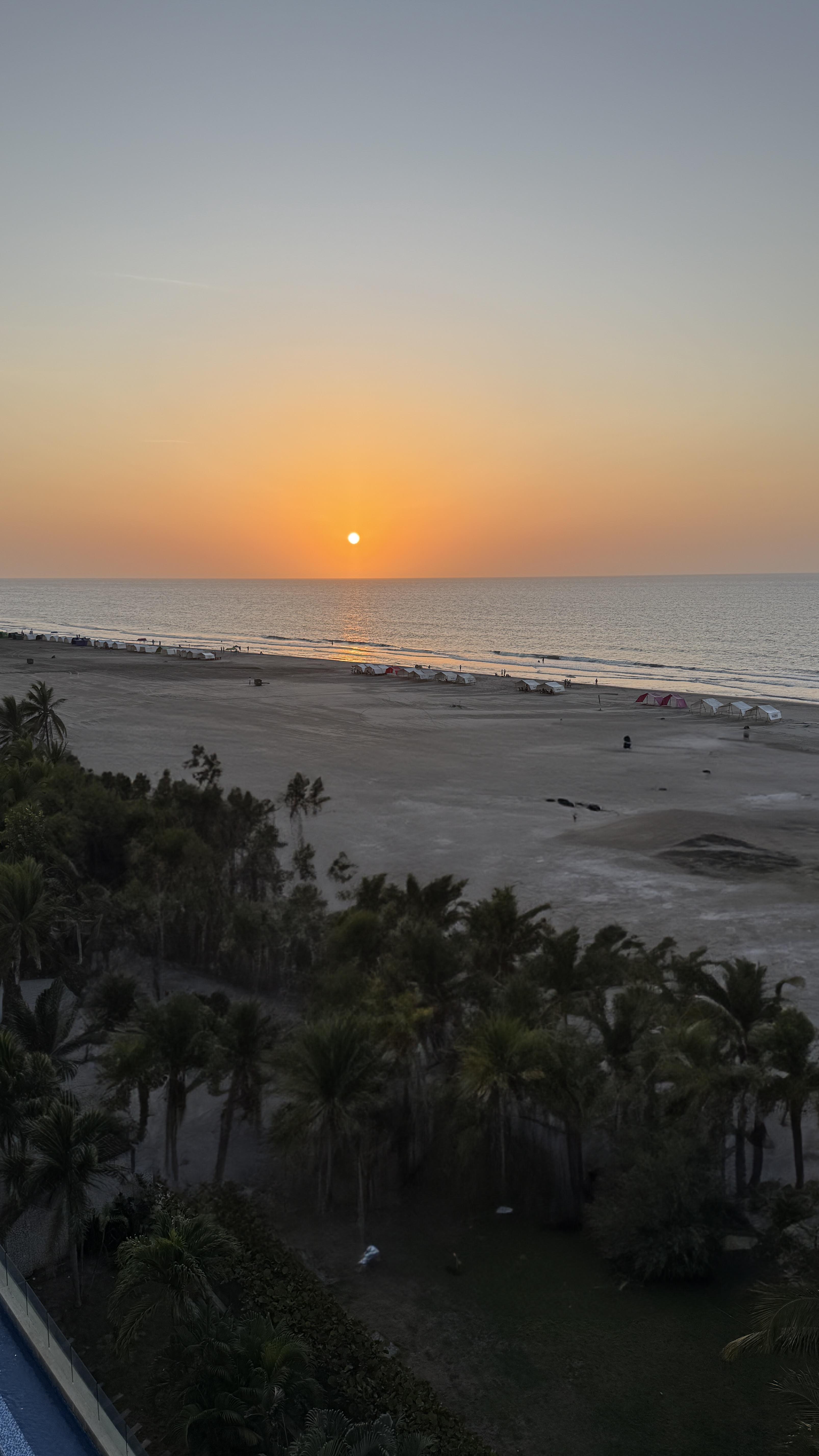 Beach sunset